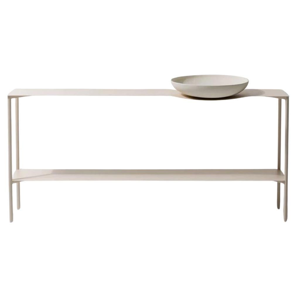 Bowl Console Table by Wentz For Sale