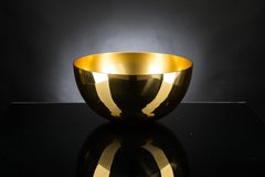 Bowl Cup, Gold Color, in Glass, Italy