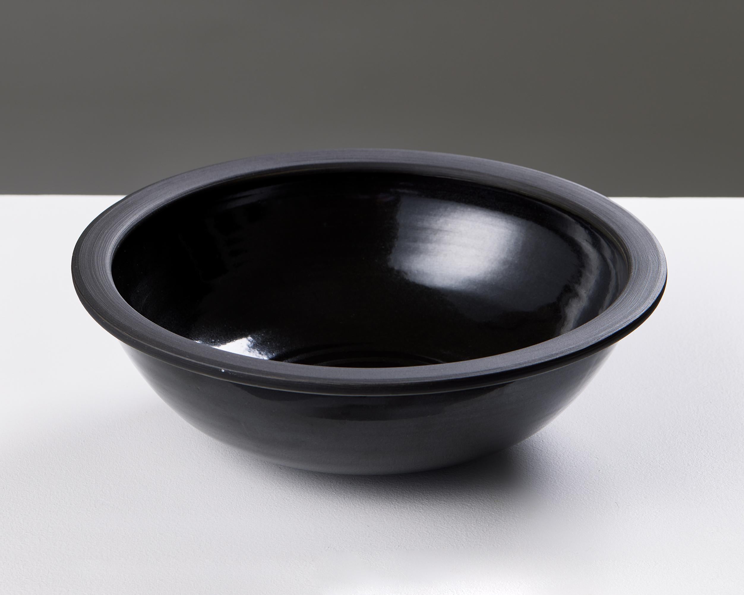 Swedish Bowl Designed by Gertrud Båge, Sweden, 1980s For Sale
