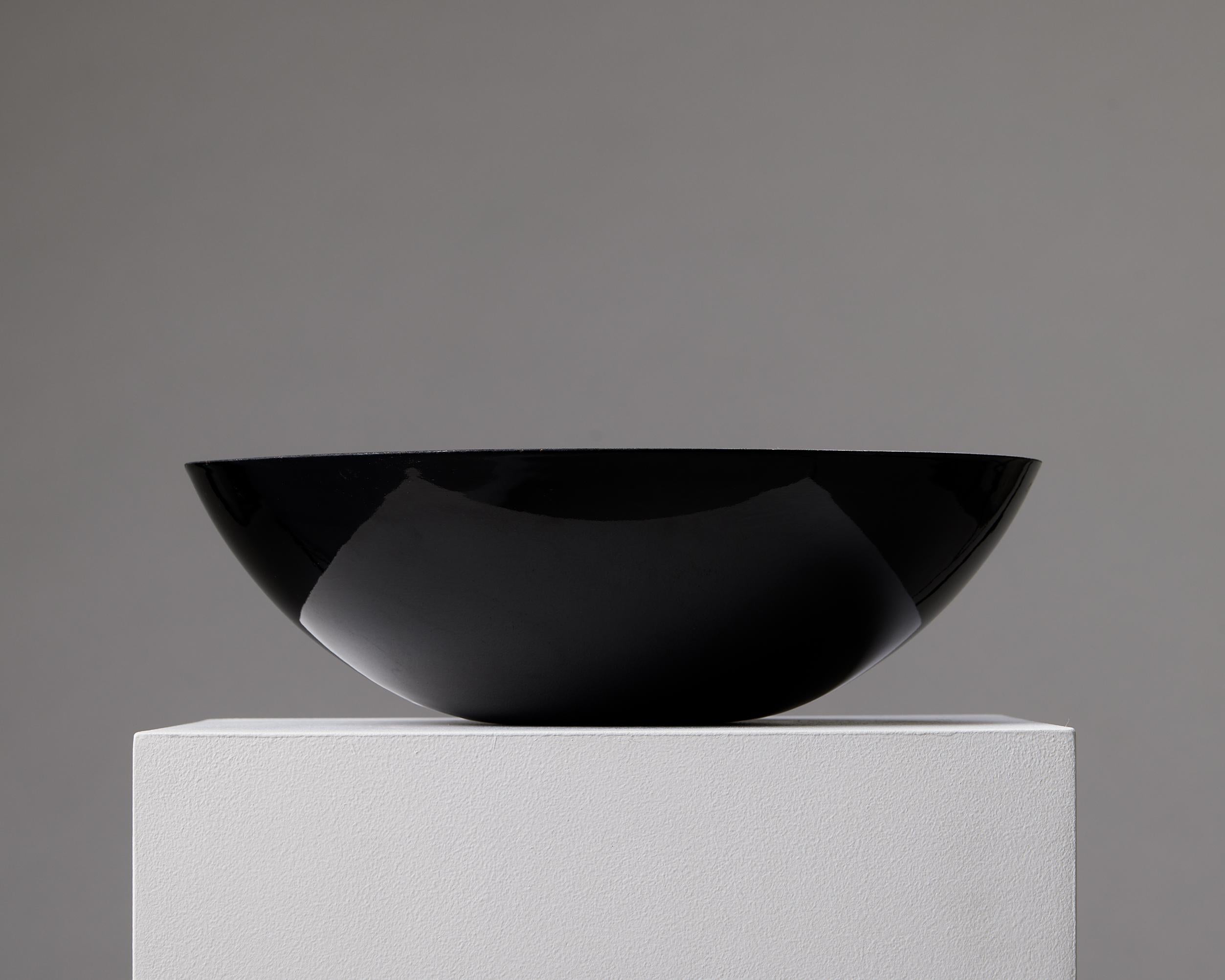 Mid-Century Modern Bowl Designed by Herbert Krenchel for Krenit, Denmark, 1950s For Sale