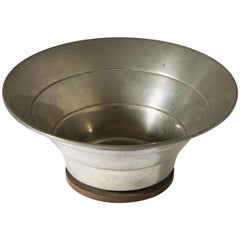 Bowl Designed by Hugo Gelia for Ystad Metall, Sweden, 1941