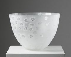Bowl Designed by Ingegerd Råman for Orrefors, Sweden, 2000's