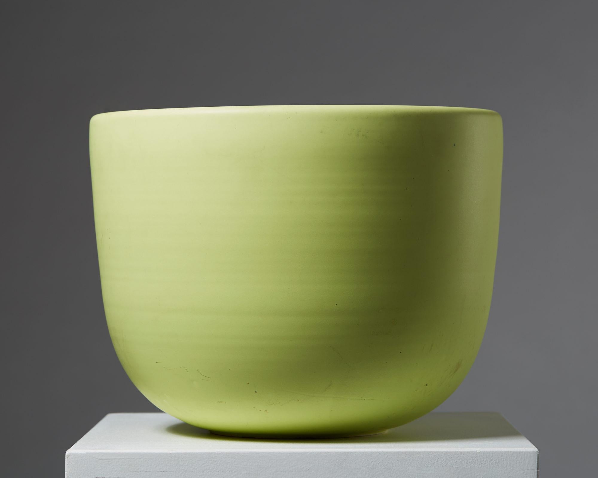 Scandinavian Modern Bowl Designed by Inger Persson for Rörstrand, Sweden, 1960s For Sale