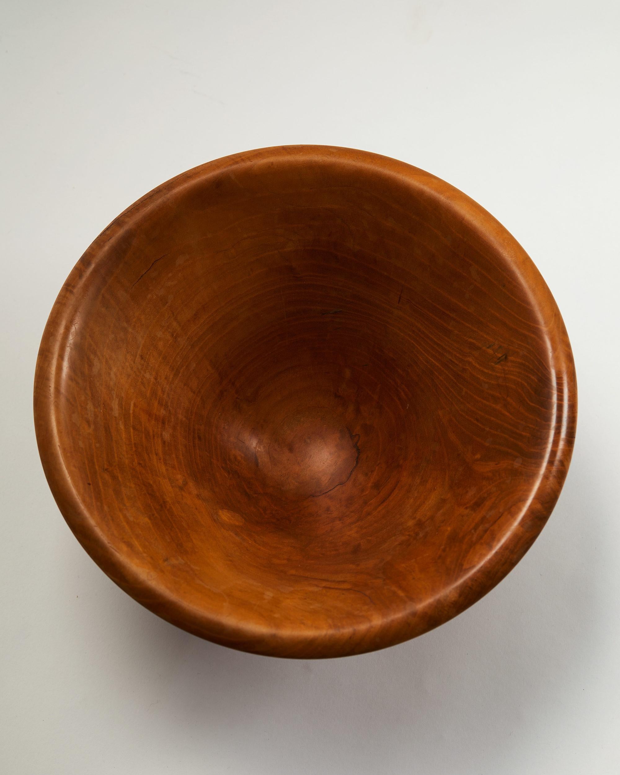 Teak Bowl Designed by Johnny Mattsson, Sweden, 1950s
