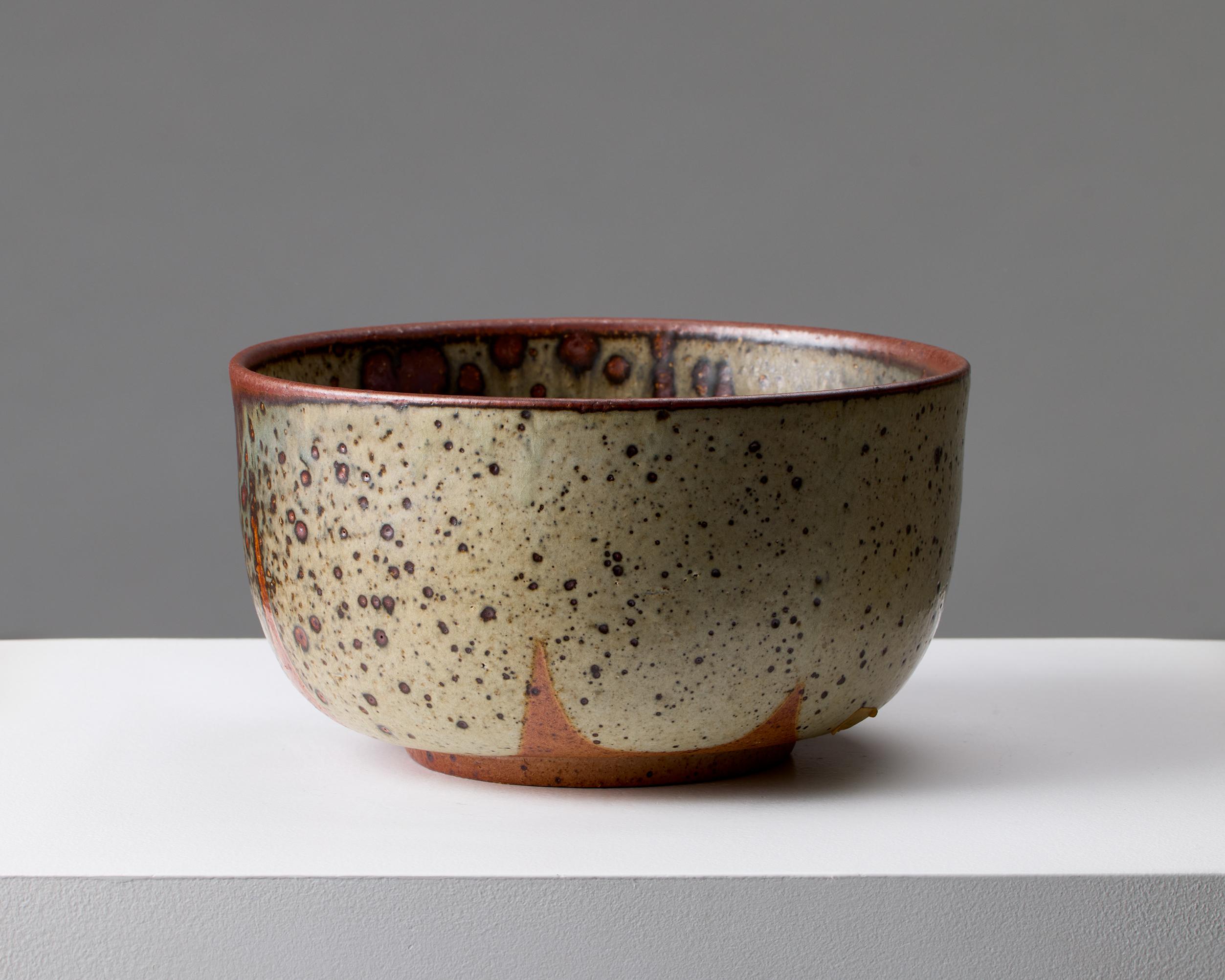 Cuenco diseñado por Rolf Palm, Suecia Años 60 Glaseado en venta