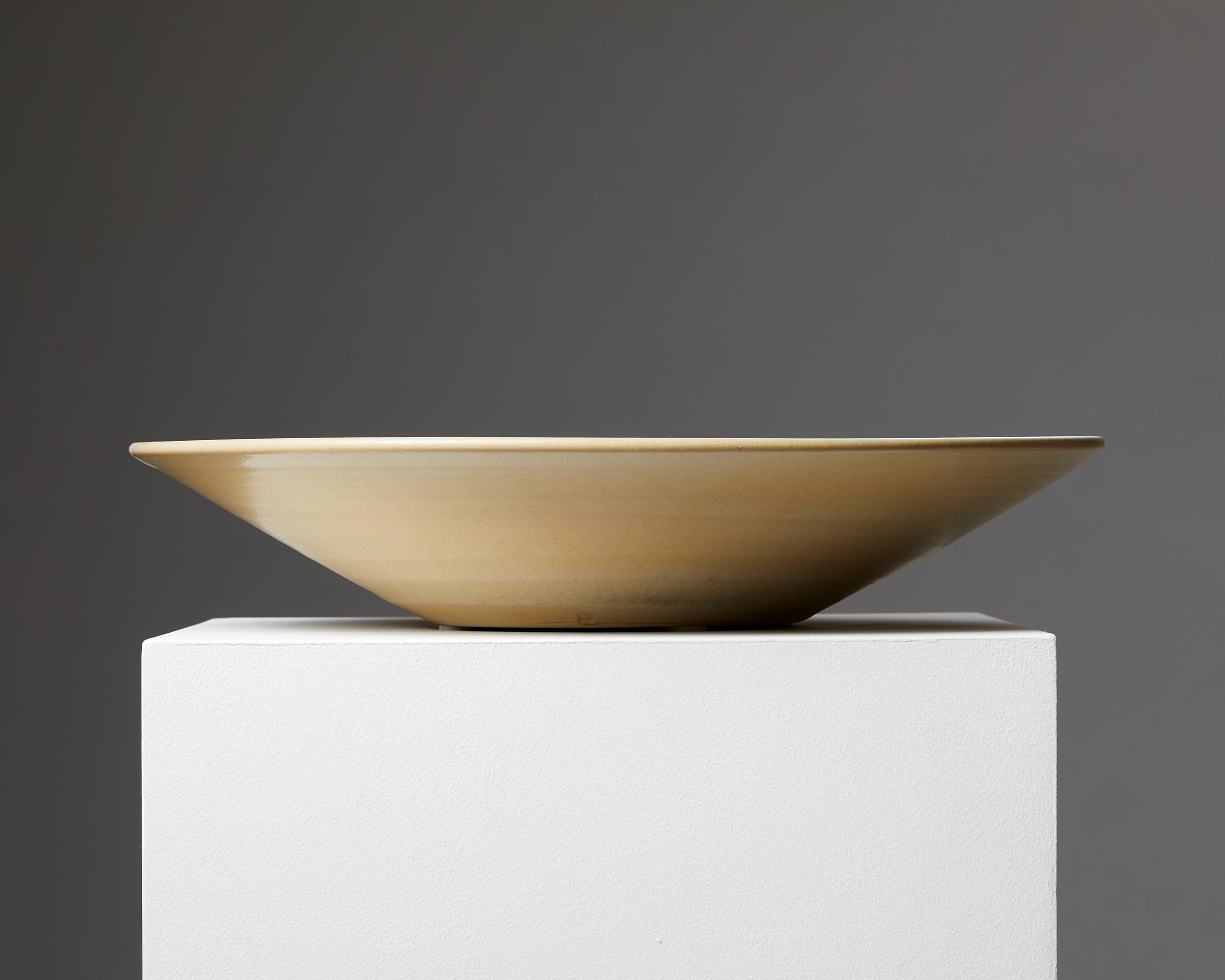 Bowl Designed by Thomas Alexandersson for Ateljé Brännorna, Sweden, 1990s In Good Condition In Stockholm, SE