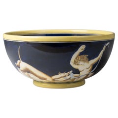 Bowl  "I putti con la serpe". Gio Ponti, 1923 for Ginori