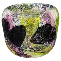 Bowl in Aleppo Technique by Milan Vobruba, Gusum, Sweden, 1980