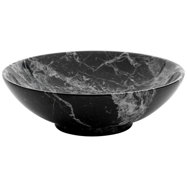 Bowl in Black Marble at 1stDibs black marble bowl