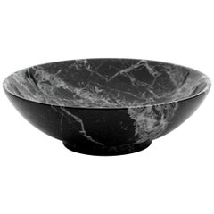 Bowl in Black Marble diam 23.5 cm