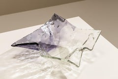 Bowl in Crystal Violet Mod. S502 by Carlo Nason, Italy 1970s