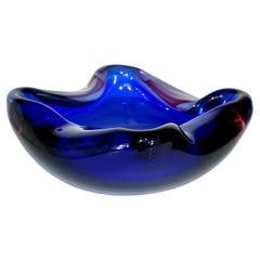 Cuenco de cristal de Murano, Italia , años 60