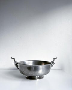 Bowl in Pewter by Edvin Ollers, 1931