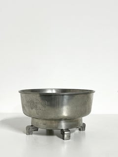 Bol en étain de Rolf Engströmer pour Fabriksaktiebolaget Kronsilver -1935