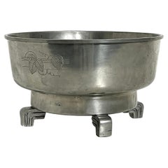 Bol en étain de Rolf Engströmer pour Fabriksaktiebolaget Kronsilver -1935