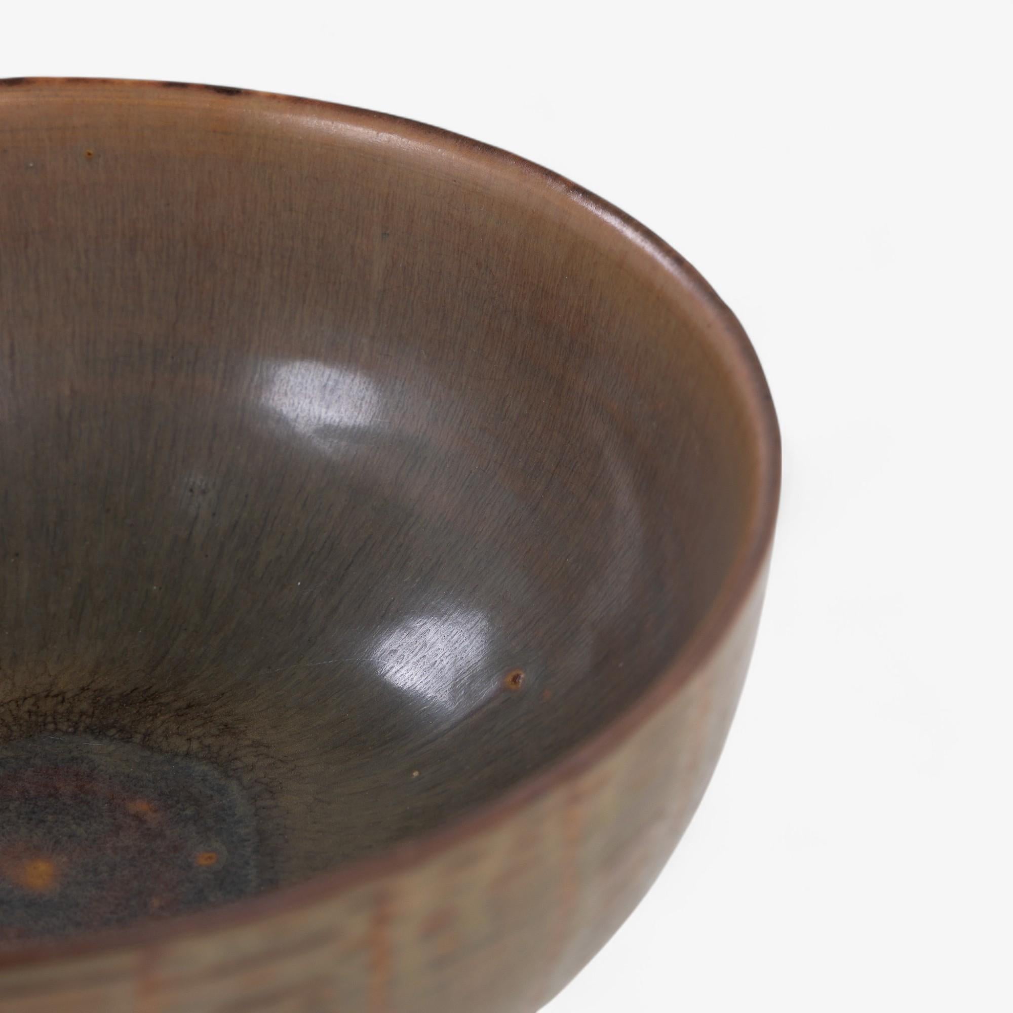Danish Bowl in stoneware by Axel Salto For Sale