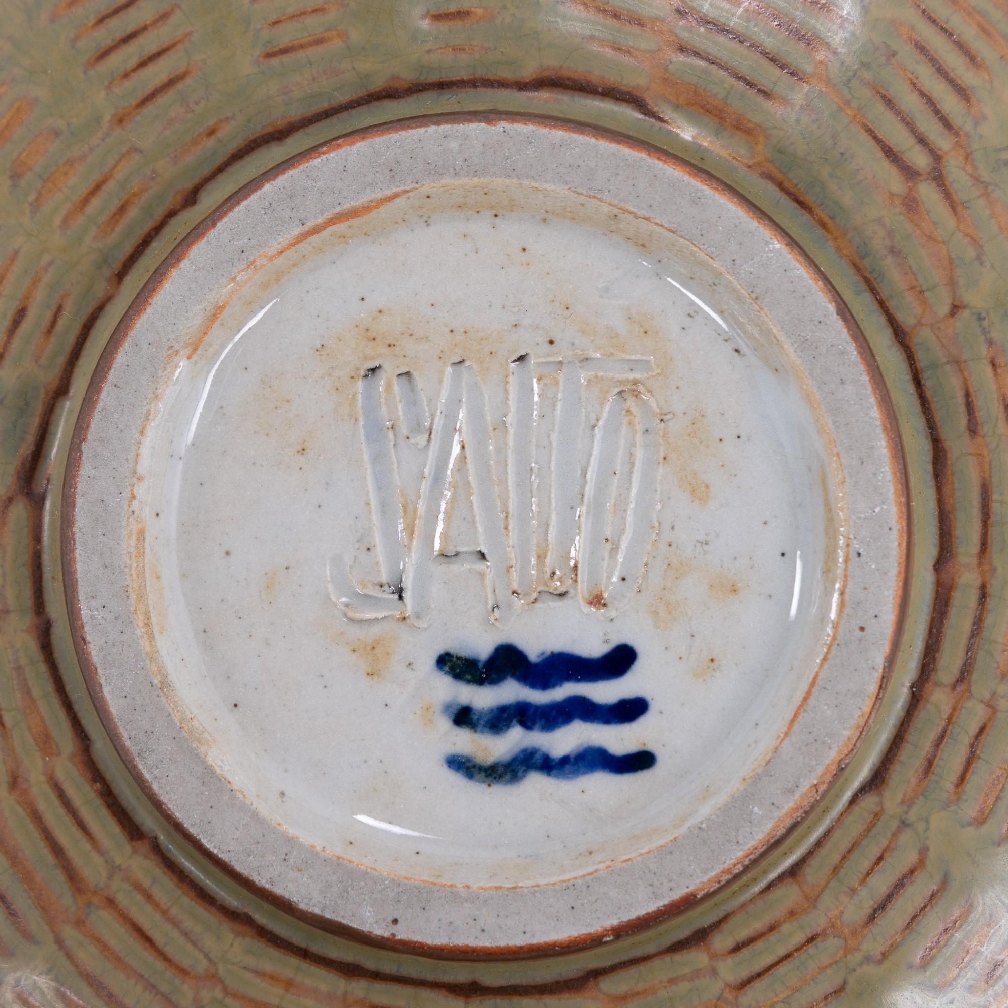 Bowl in stoneware by Axel Salto In Good Condition For Sale In Copenhagen, DK