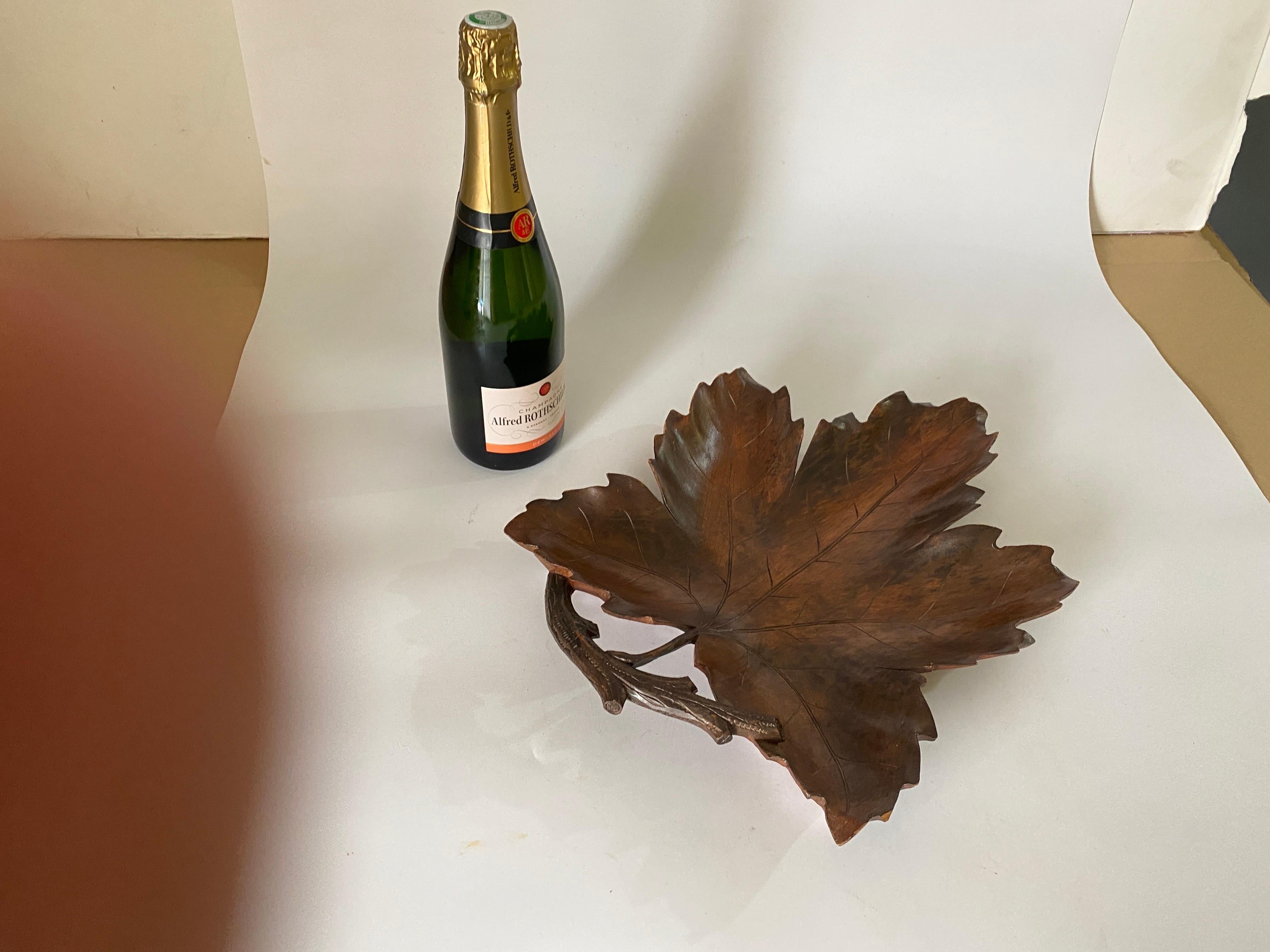 Schale aus Holz oder Dekoschale aus braunem Vde Poche-Holz, skandinavisch, um 1960 im Angebot 4
