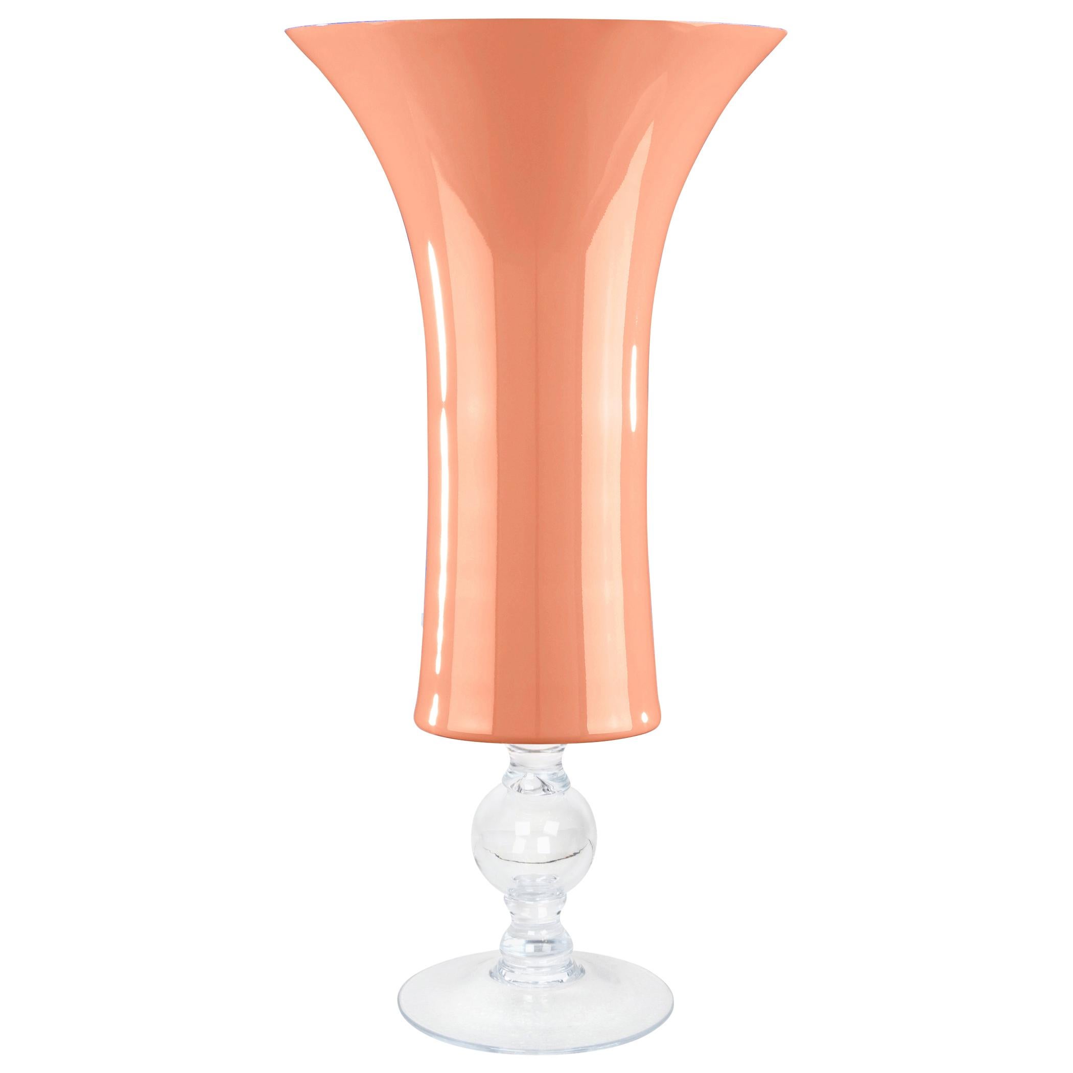 Bol Laura Big:: couleur cantaloup:: tendance 2020:: en verre:: Italie