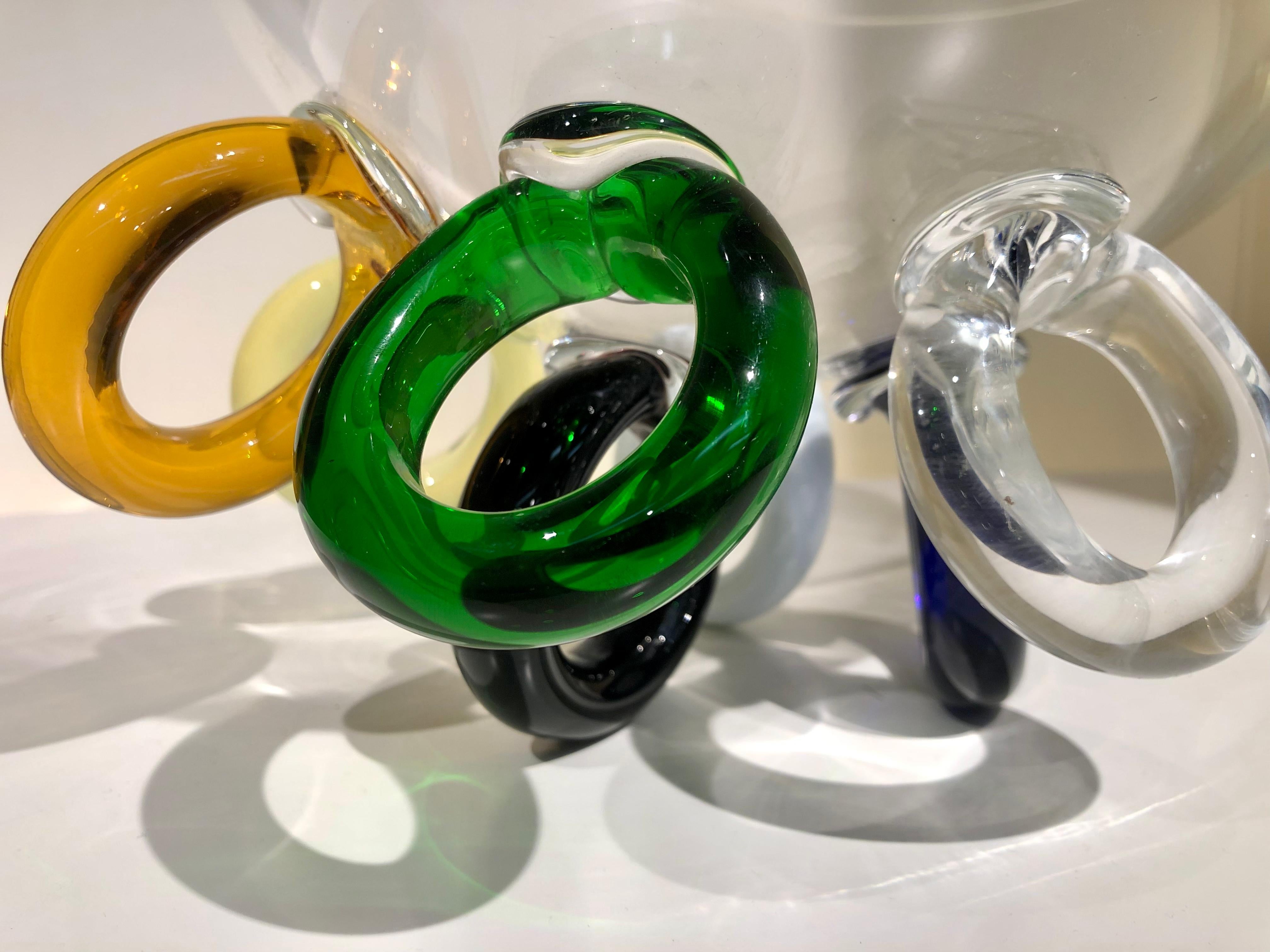 Art Glass Bowl “Medusa III” by Borek Sipek for Driade For Sale