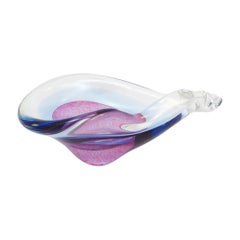Bowl Murano Glass Violet, Midcentury