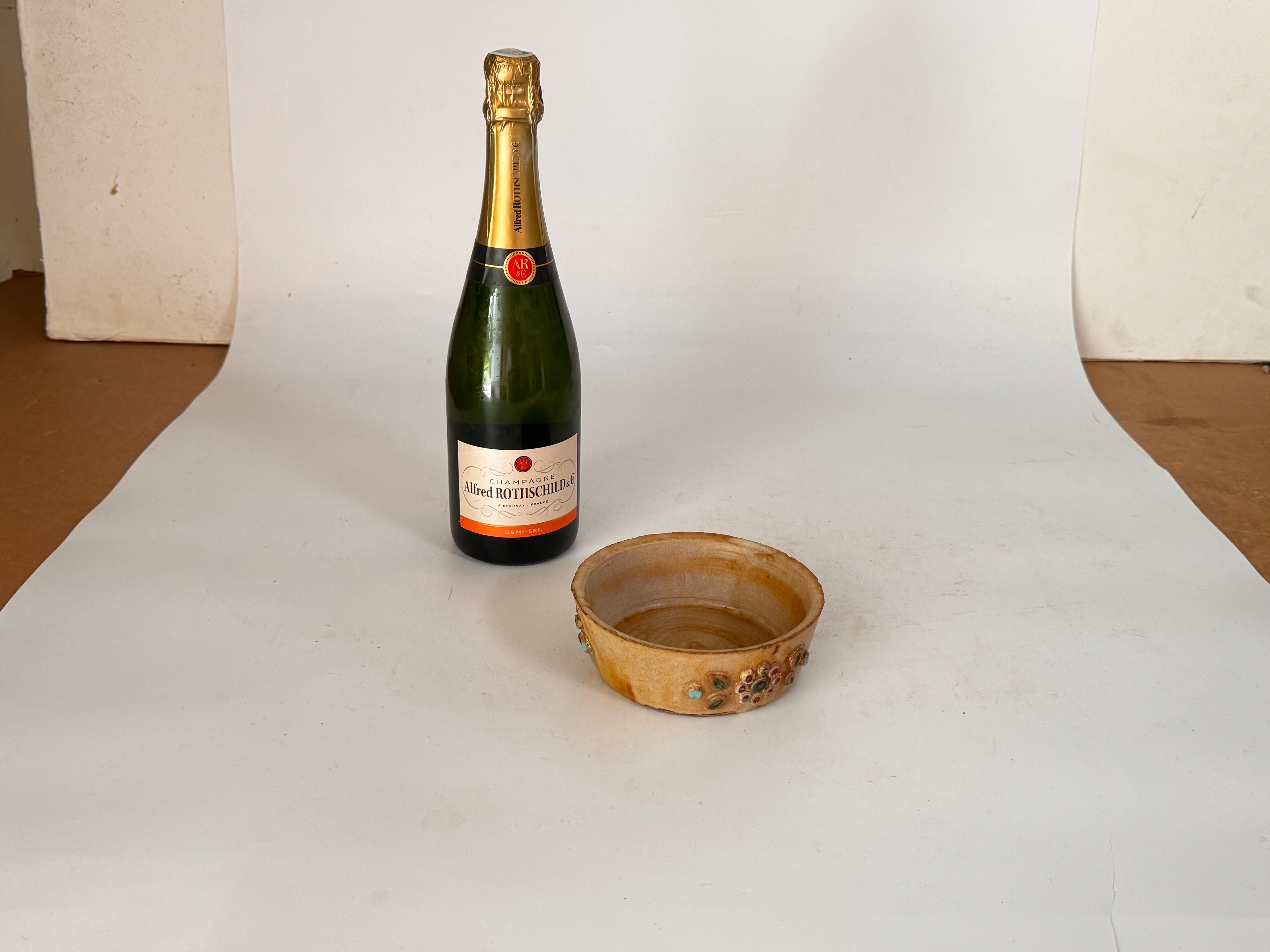 Schale oder Vide Poche, Frankreich, 1970 Braune Farbe (Ende des 20. Jahrhunderts) im Angebot