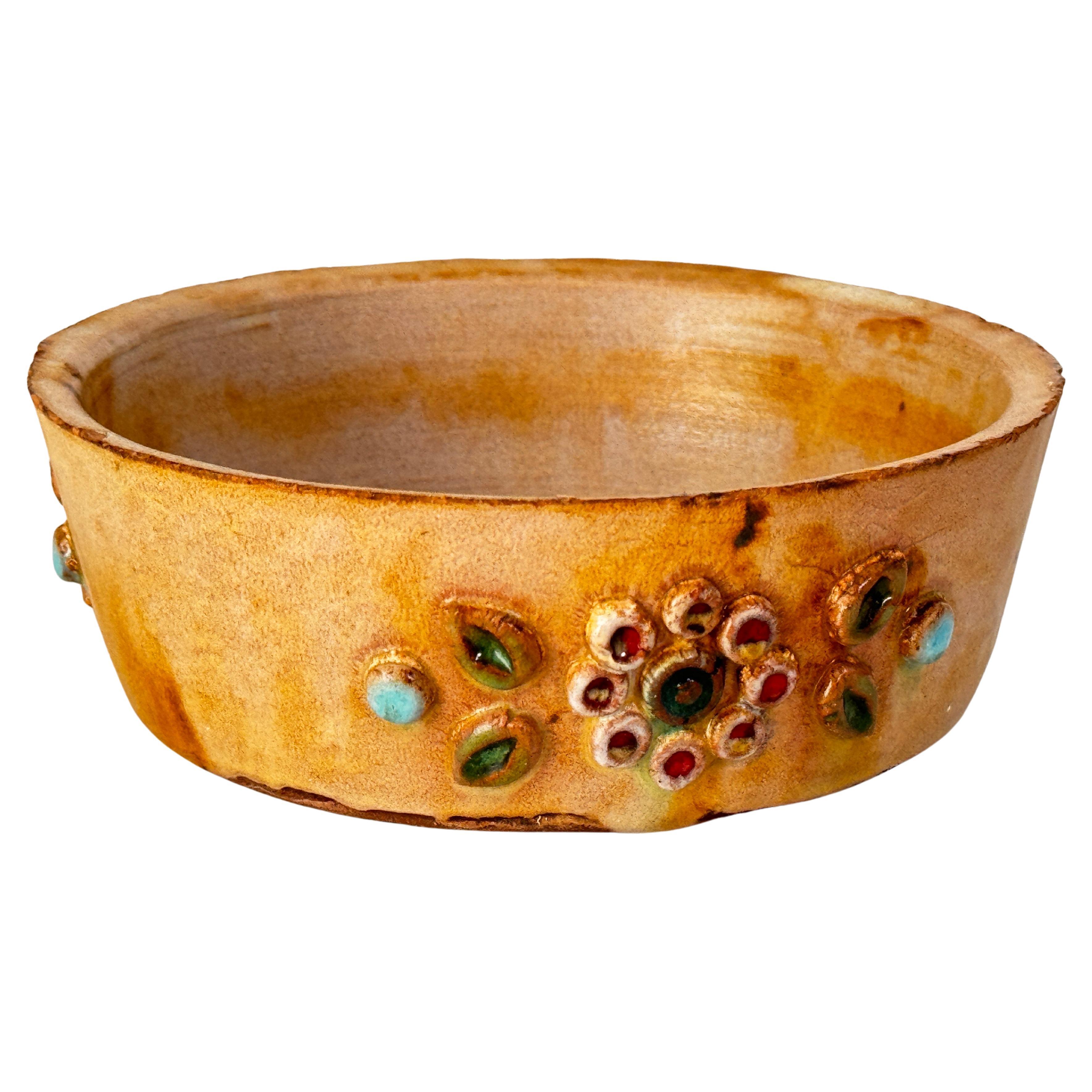 Bowl or Vide Poche, France, 1970 Brown Color