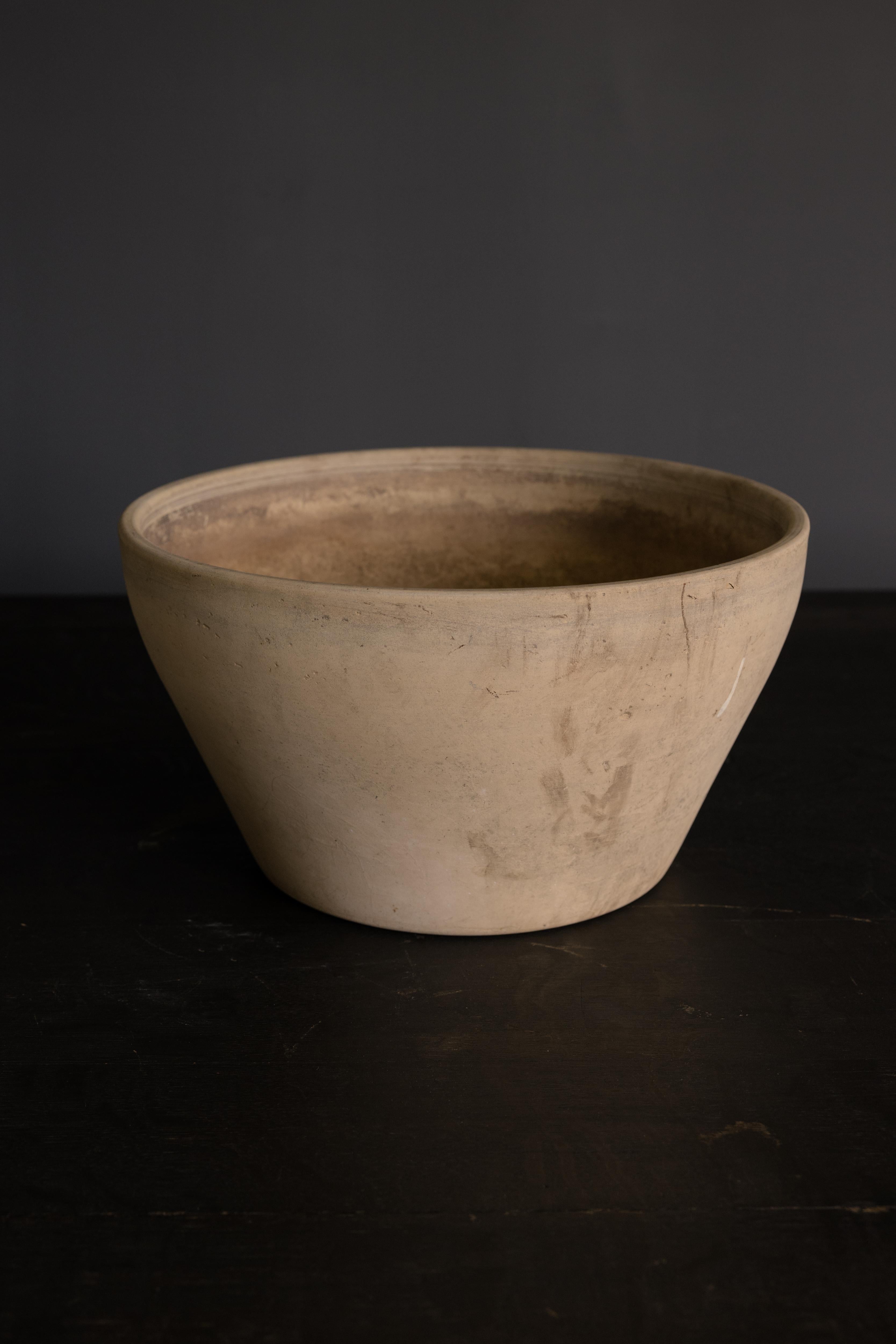 Ceramic Bowl Planters in Bisque by Lagardo Tackett for Architectural Pottery For Sale