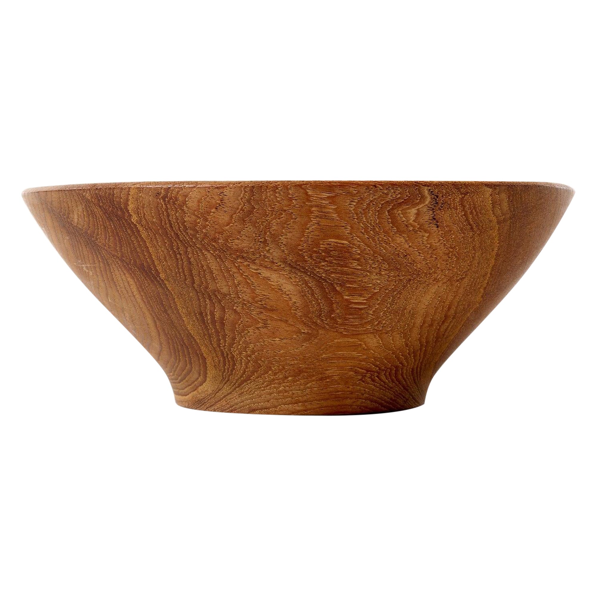 Bowl Teak From Thailand by Bob Stocksdale