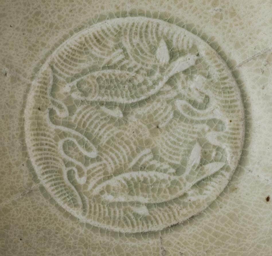 Cuenco con diseño de dos peces, dinastía Song Asiático oriental en venta