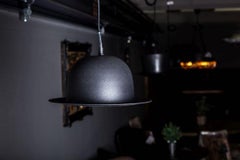 Bowler Hat Pendant Light, 20th Century