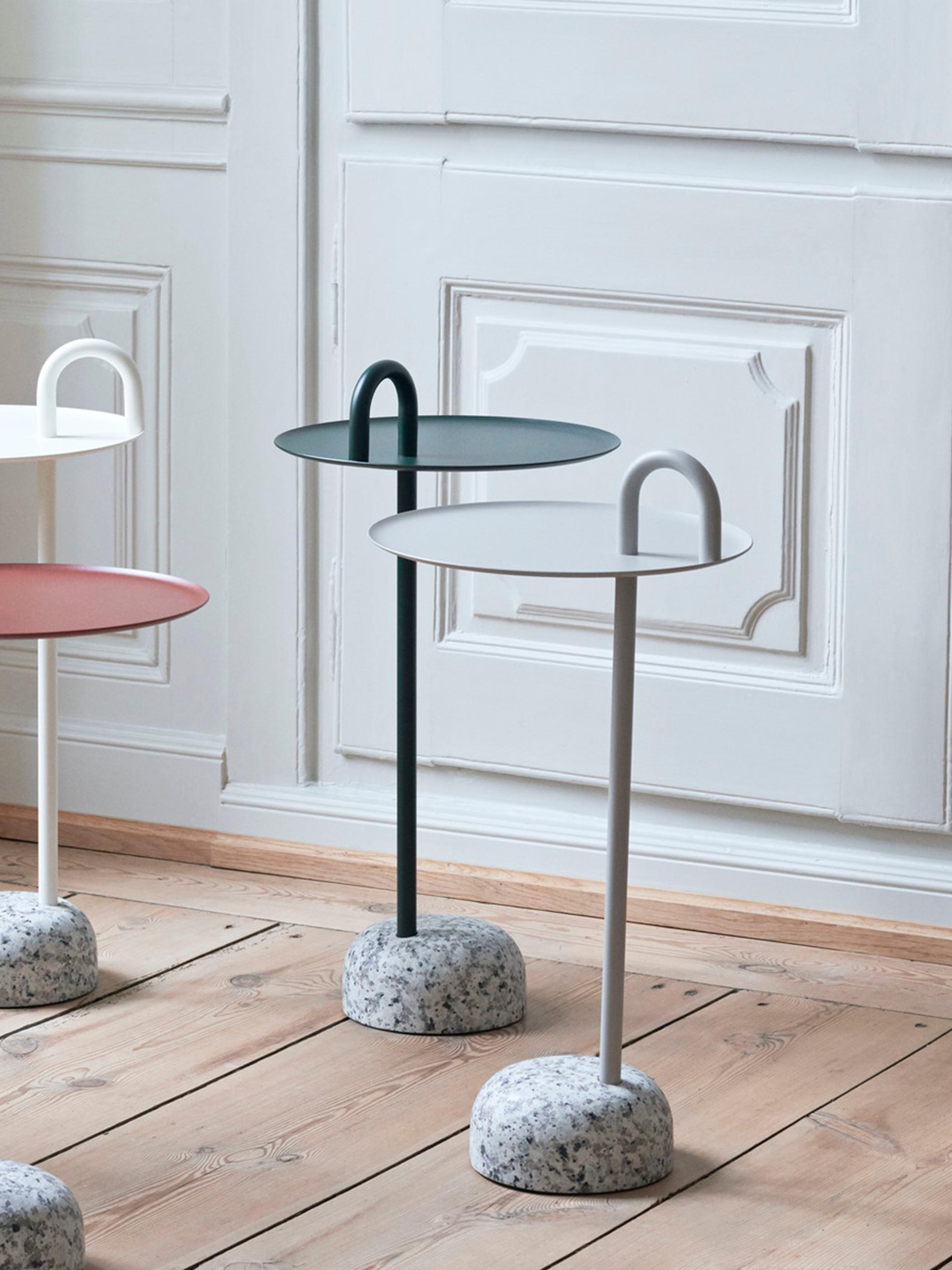 Bowler Side Table - Beige, by Shane Schneck for Hay For Sale 1