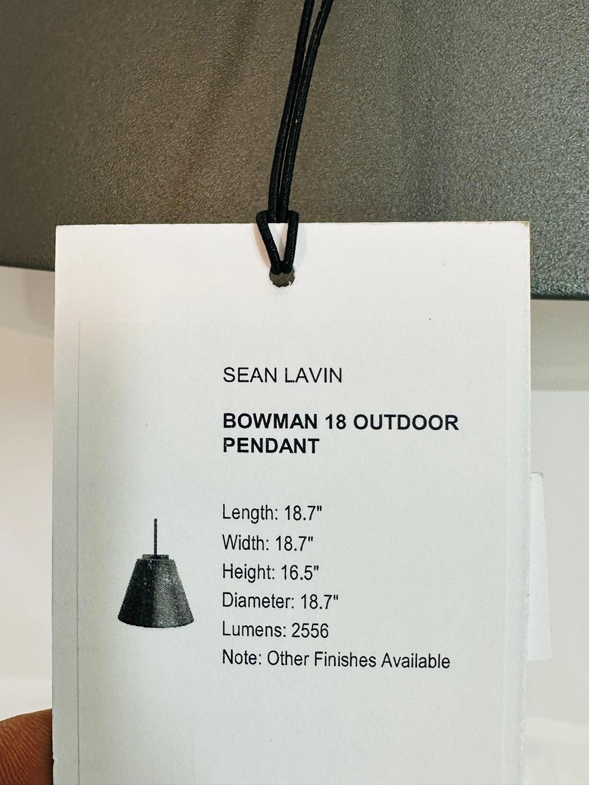 Lampadario Bowmans di Sean Lavin per Visual Comfort, NUOVO CON LE MARCATURE in vendita 4