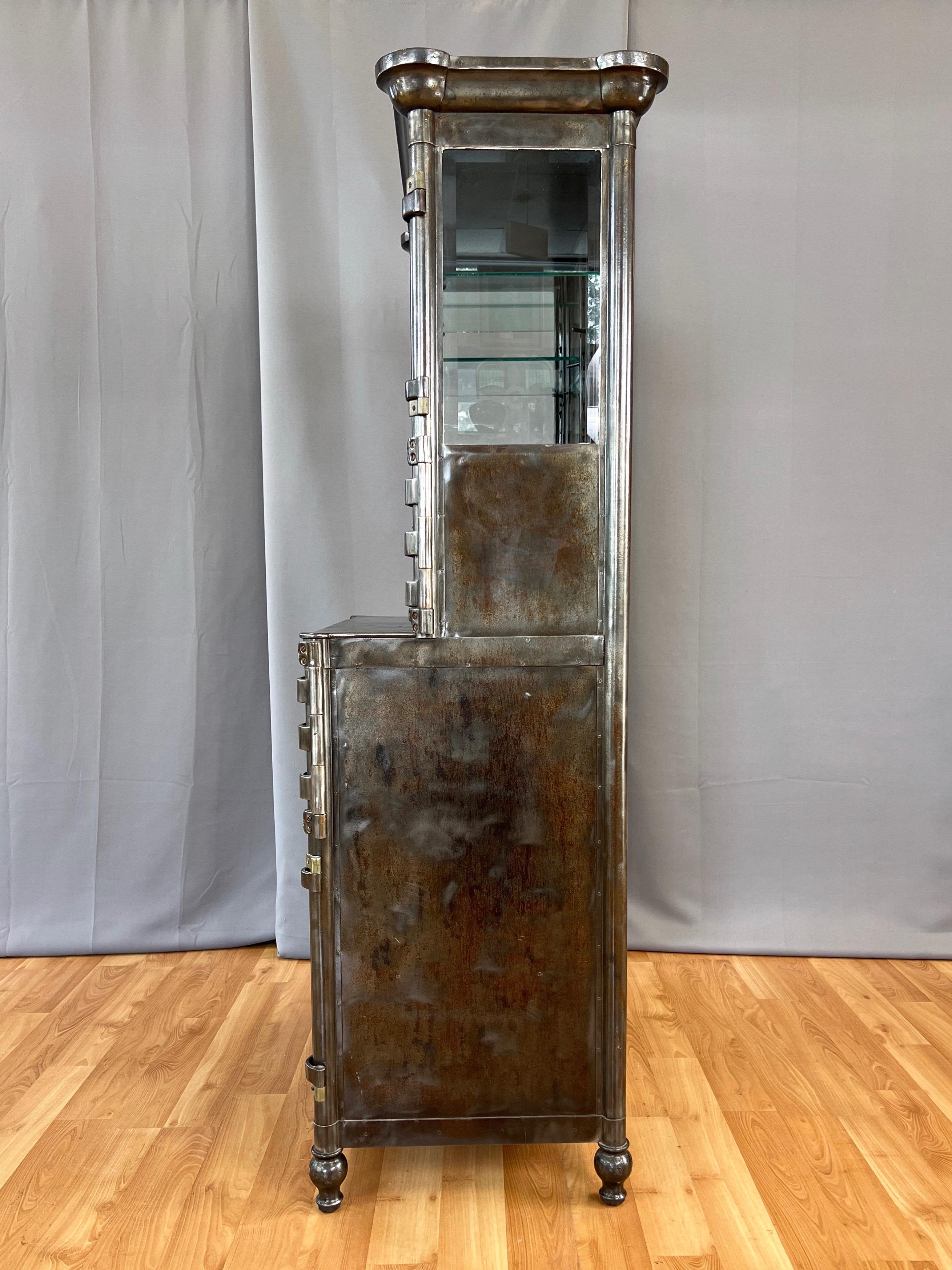 Bown Steel Aseptic Dental Cabinet by Lee S. Smith & Son w/ Twelve Drawers, 1909 4