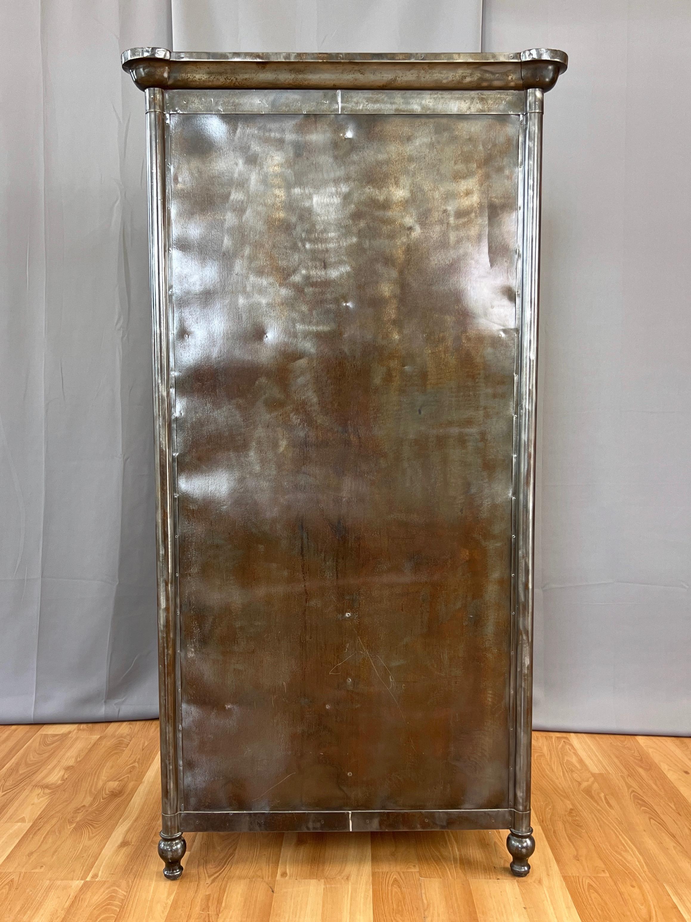 Bown Steel Aseptic Dental Cabinet by Lee S. Smith & Son w/ Twelve Drawers, 1909 5