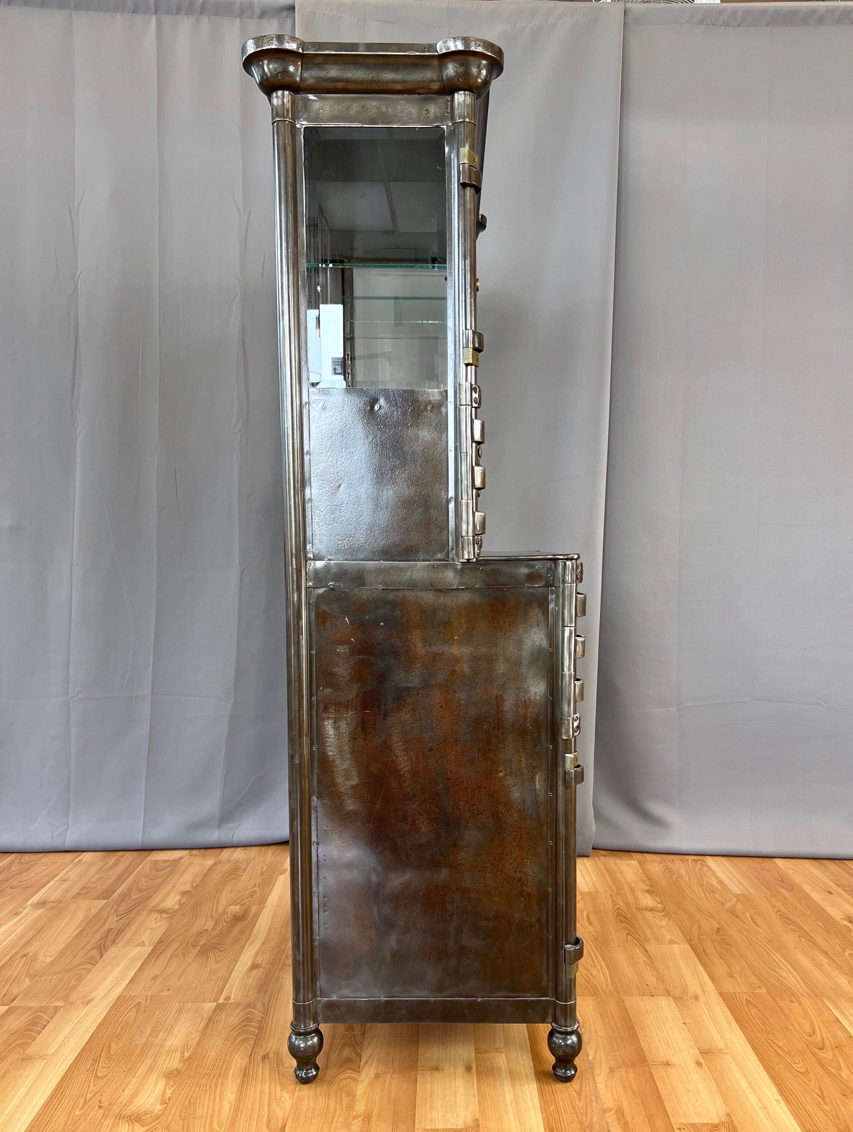 Bown Steel Aseptic Dental Cabinet by Lee S. Smith & Son w/ Twelve Drawers, 1909 6