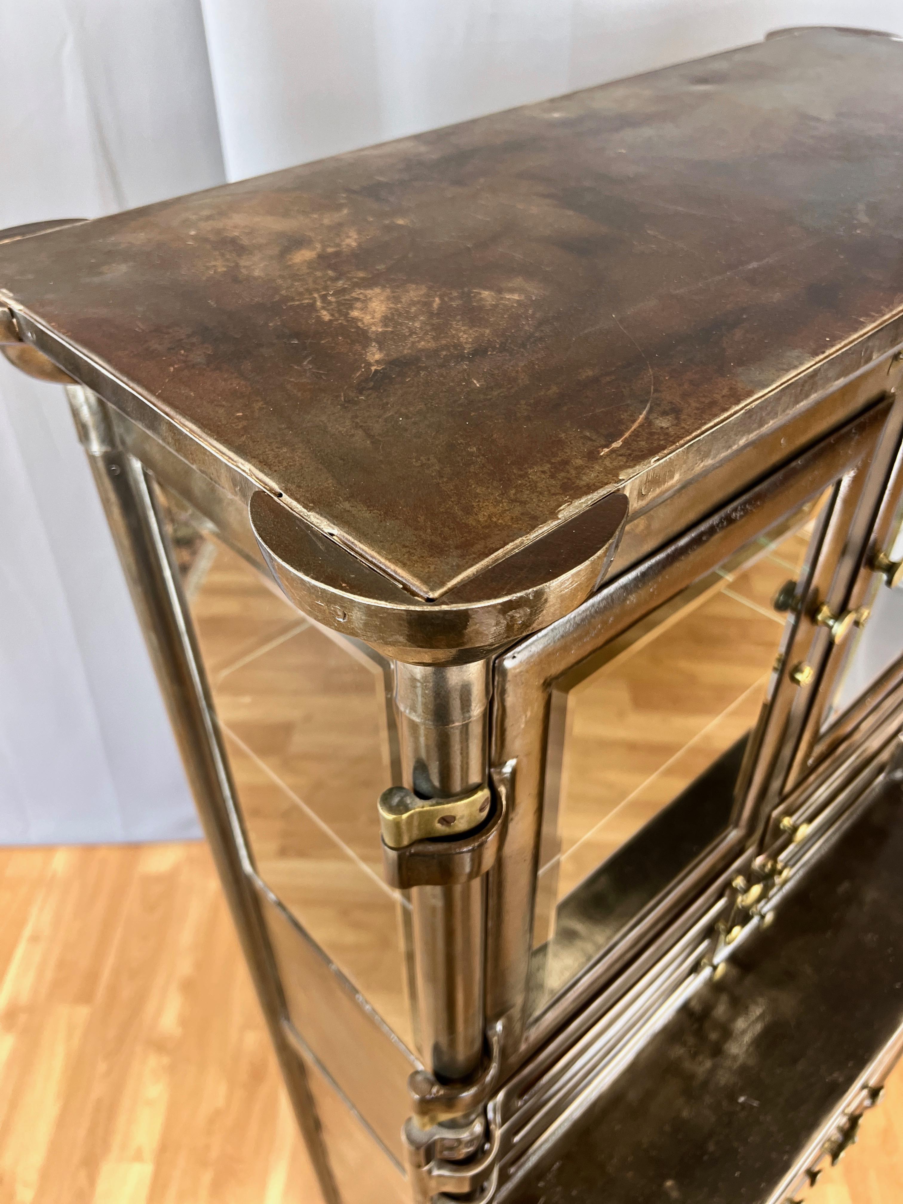 Bown Steel Aseptic Dental Cabinet by Lee S. Smith & Son w/ Twelve Drawers, 1909 7