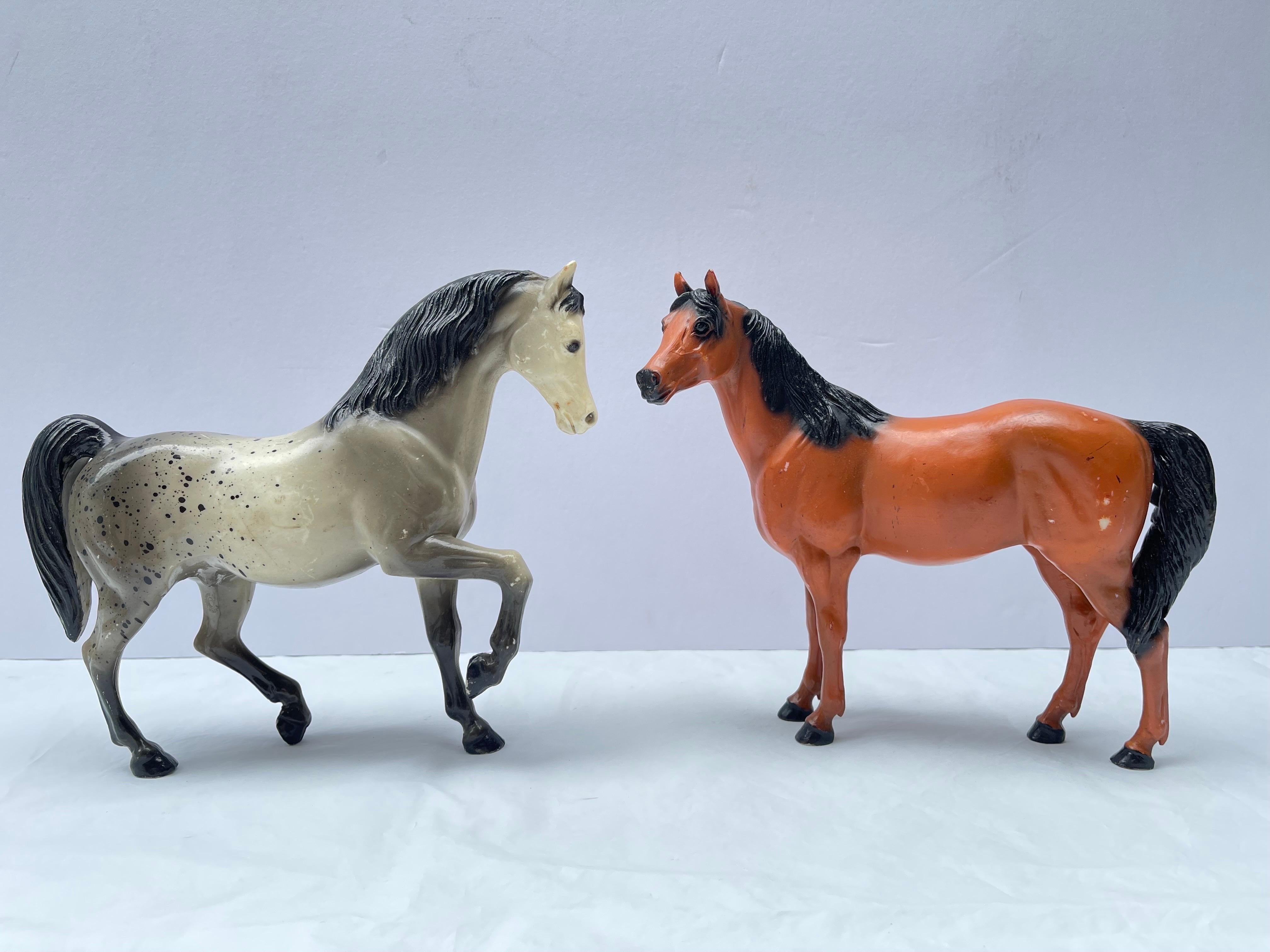  Set of Six Large Vintage Breyer Horses (Box 1 ) For Sale 5
