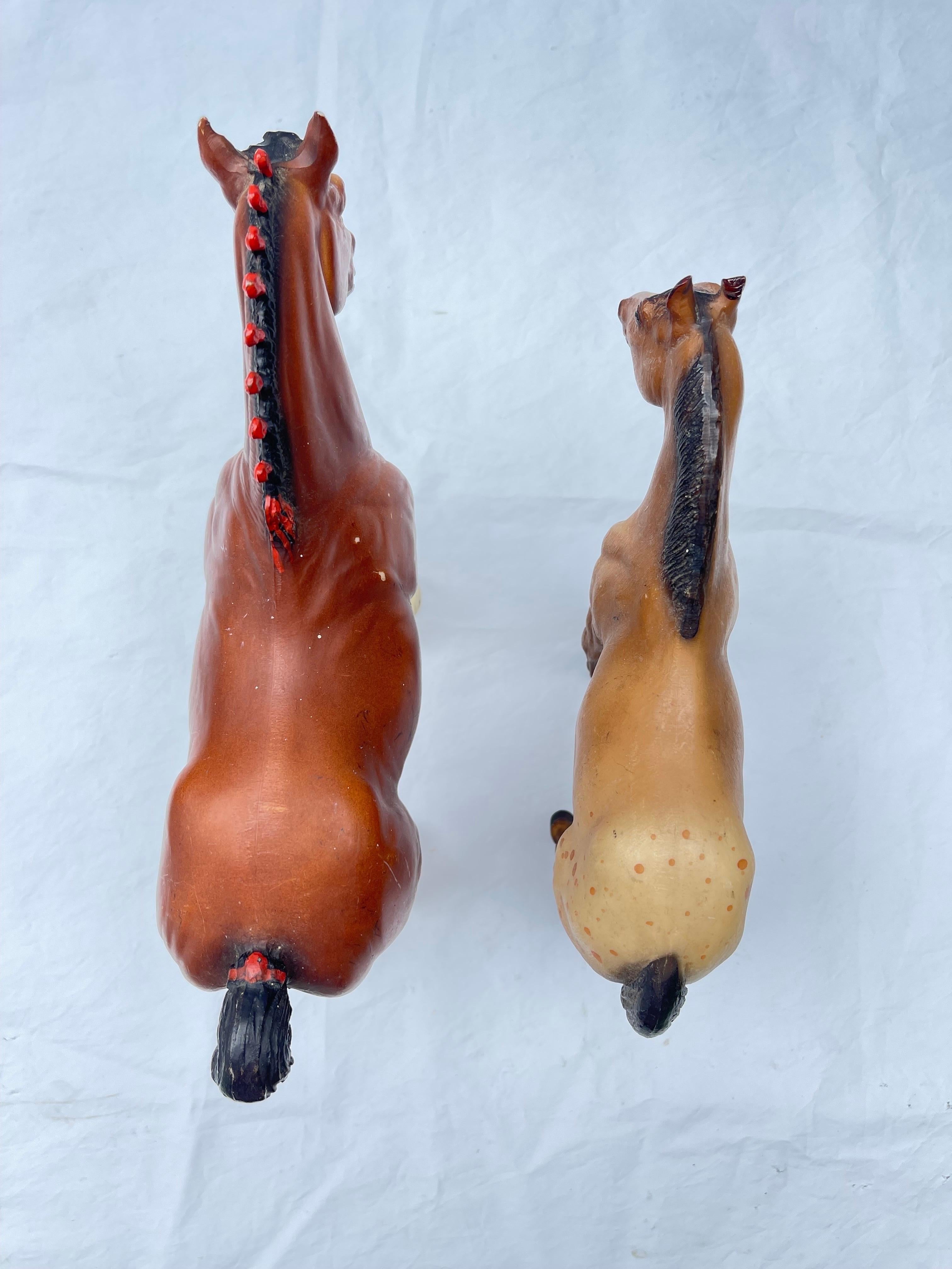  Set of Six Large Vintage Breyer Horses (Box 1 ) For Sale 6