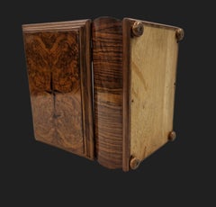 Schachtel, Kasten, Nussbaum, um 1920, Art déco, Österreich