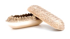 Box, Ashtray in Polished Bronze by FAKASAKA Design