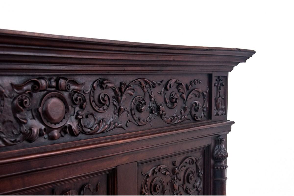 Box bench, France, around 1880. In condizioni buone in vendita a Chorzów, PL
