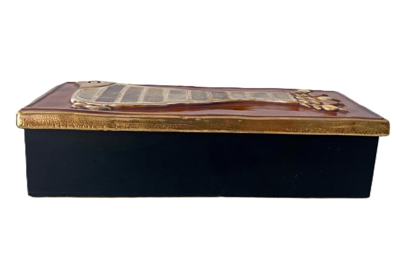 French Box Bird bronze For Sale