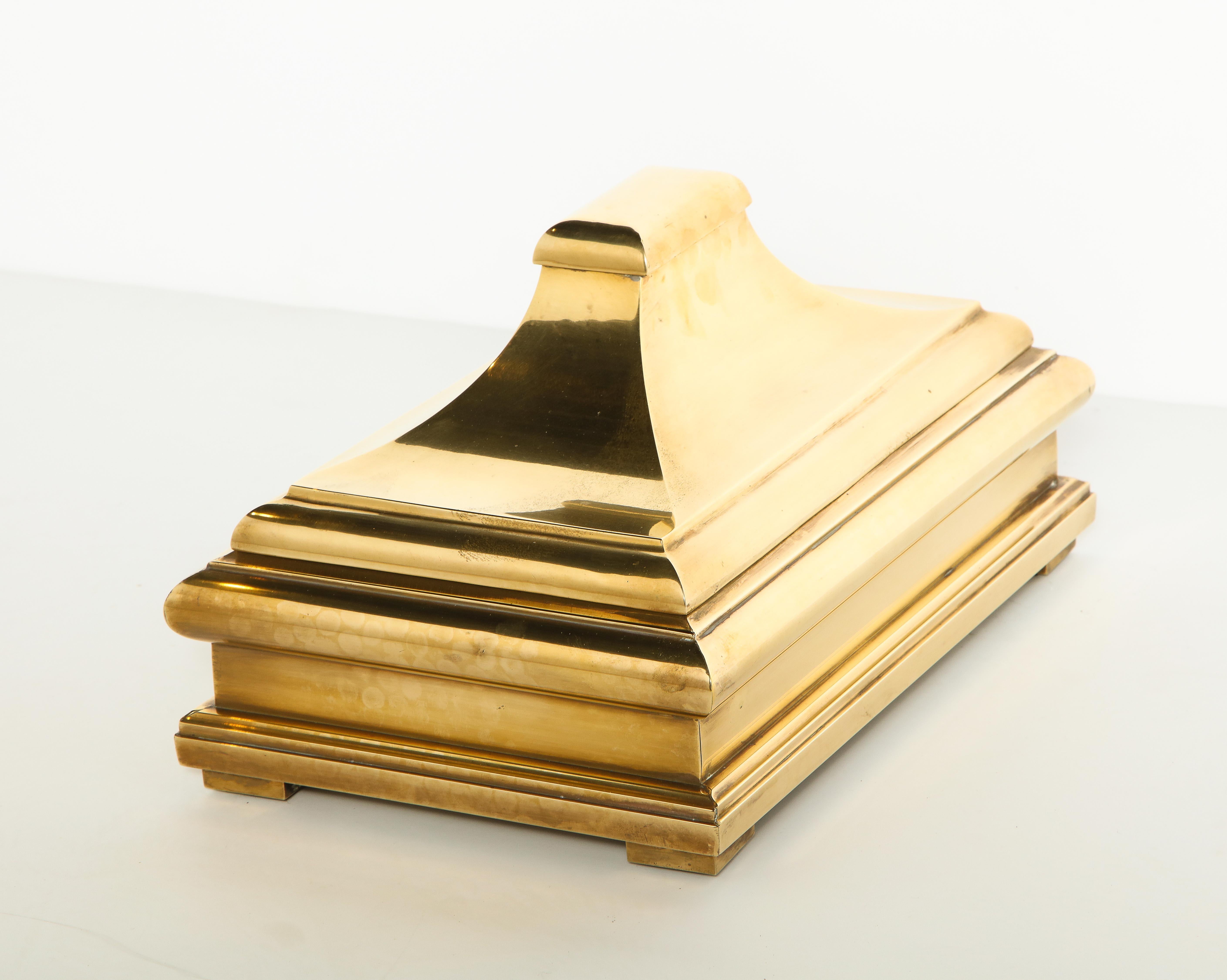 Box, Brass, circa 1960, Large 3