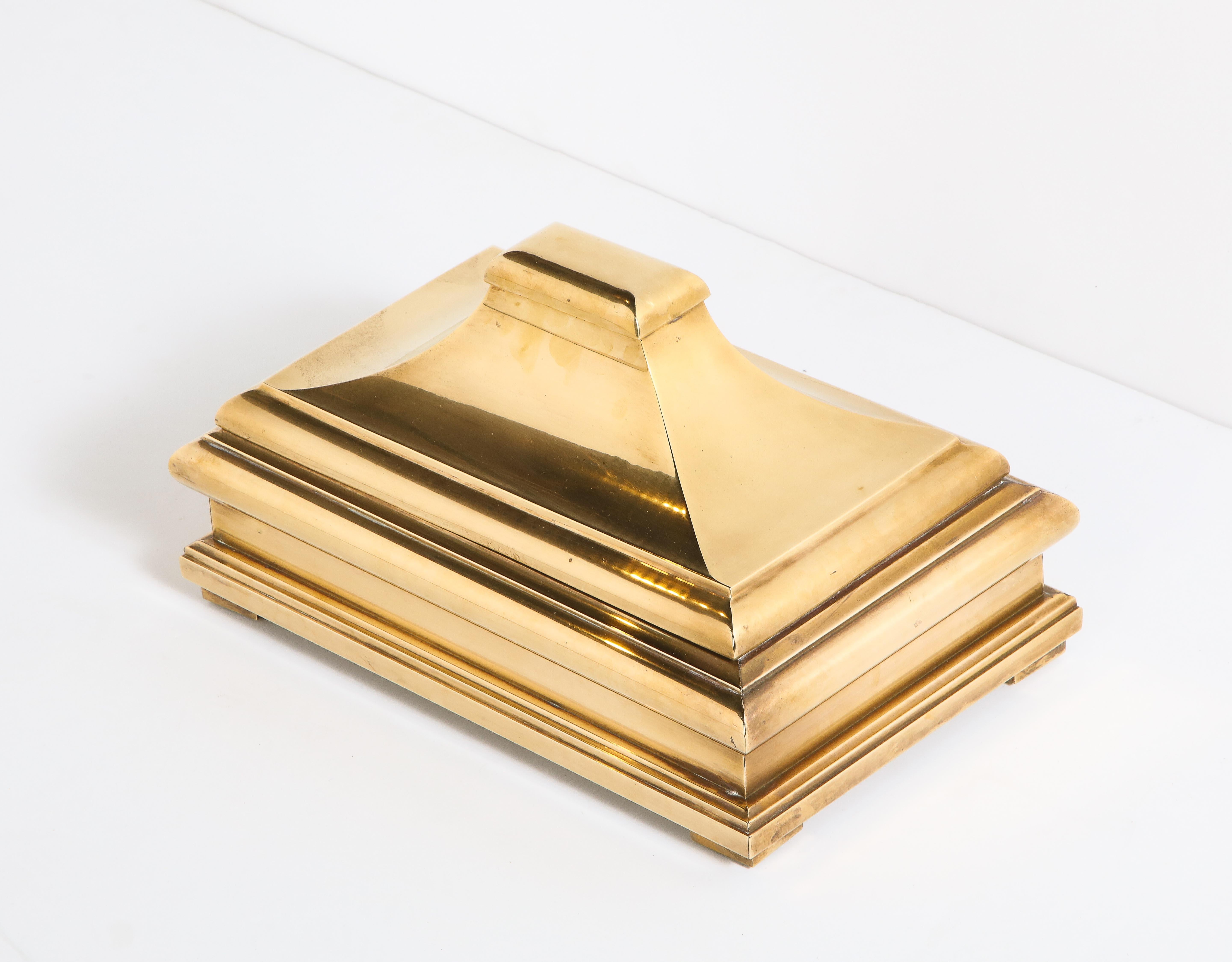 Box, Brass, circa 1960, Large 2