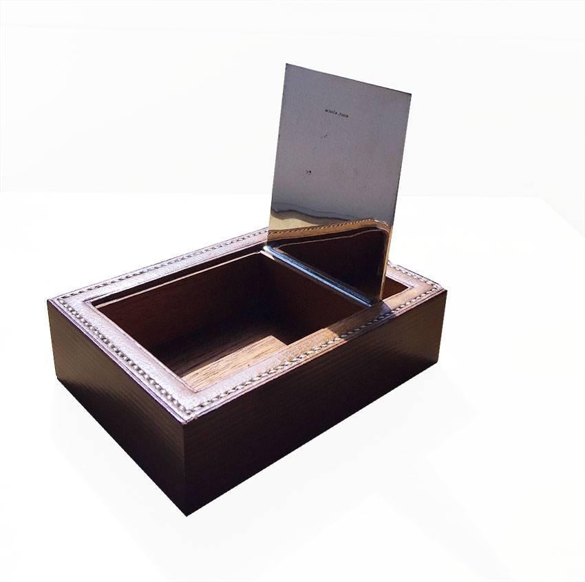 French Box by Paul Dupré-Lafon for Hermès Paris, 1930-1940 For Sale 2