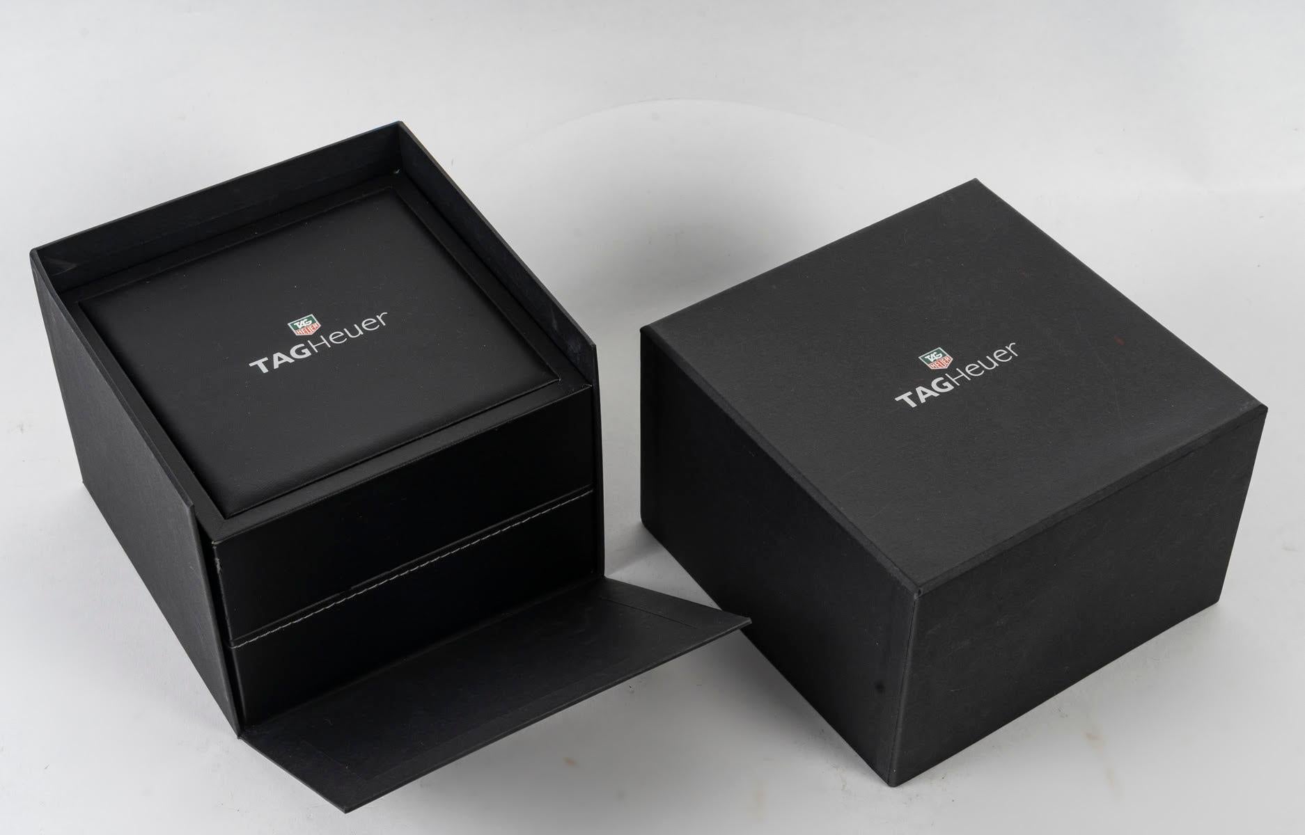 Français Boîte, boîtier pour montre TAG Heuer, 1990. en vente