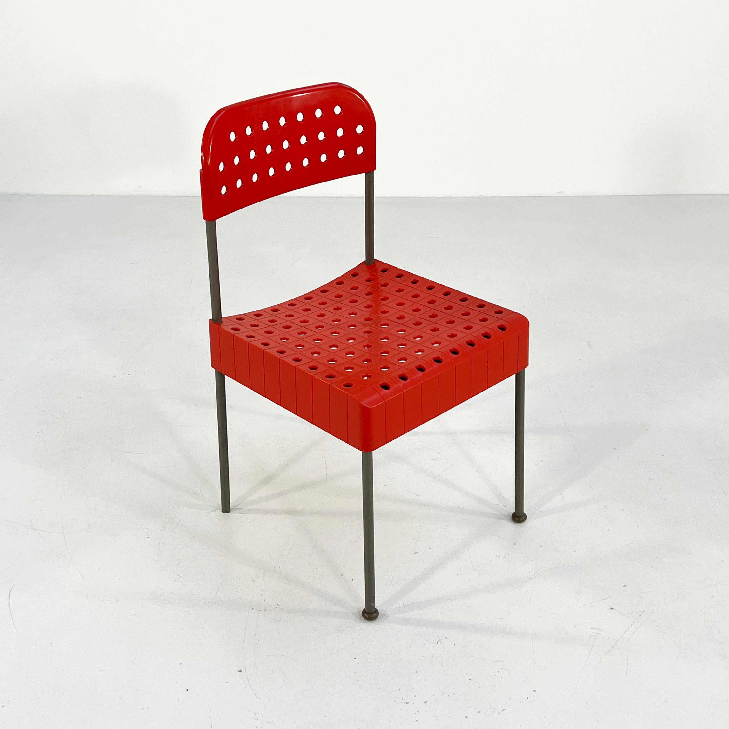 Late 20th Century Box Chair by Enzo Mari for Anonima Castelli, 1970s