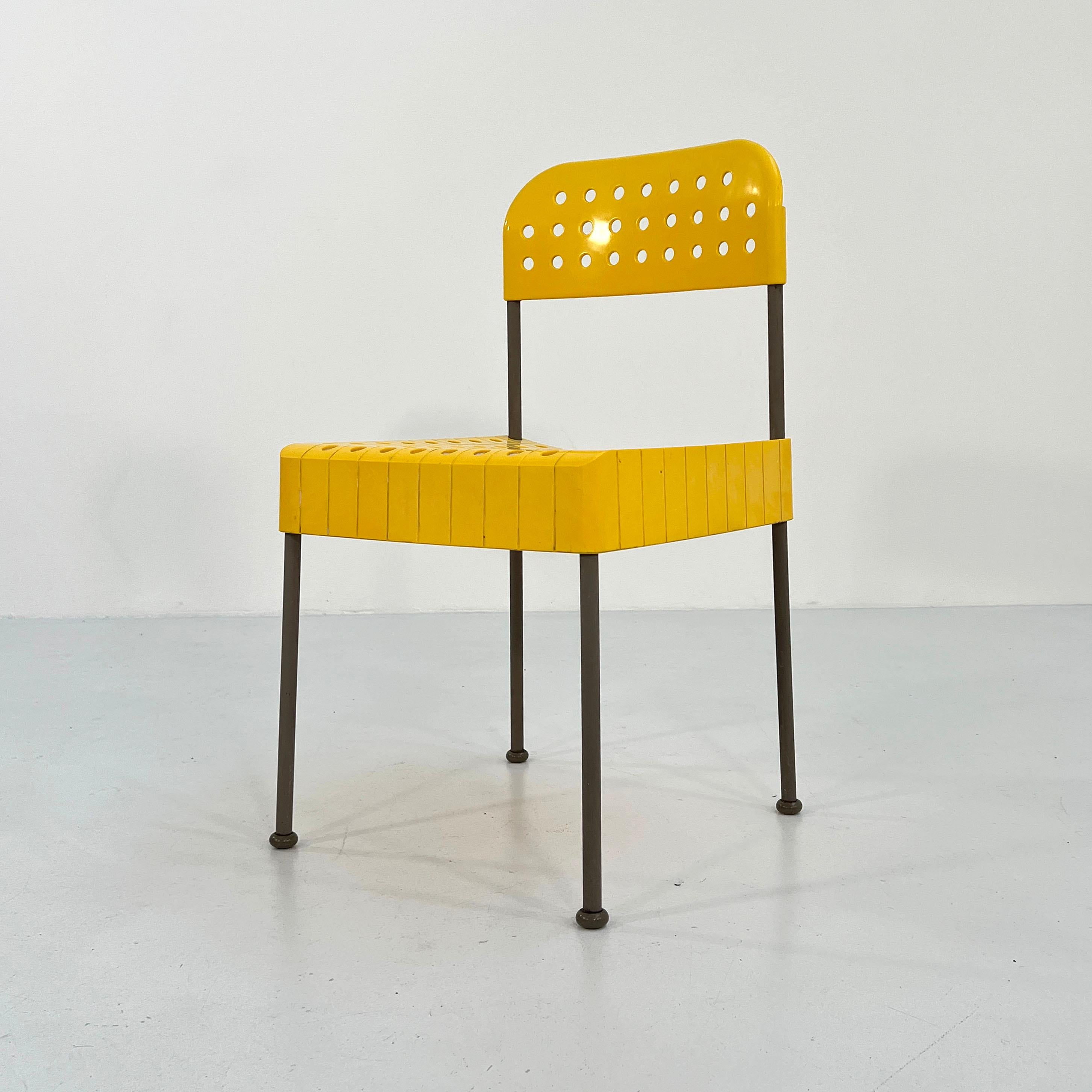Box Chair by Enzo Mari for Anonima Castelli, 1970s In Good Condition In Ixelles, Bruxelles