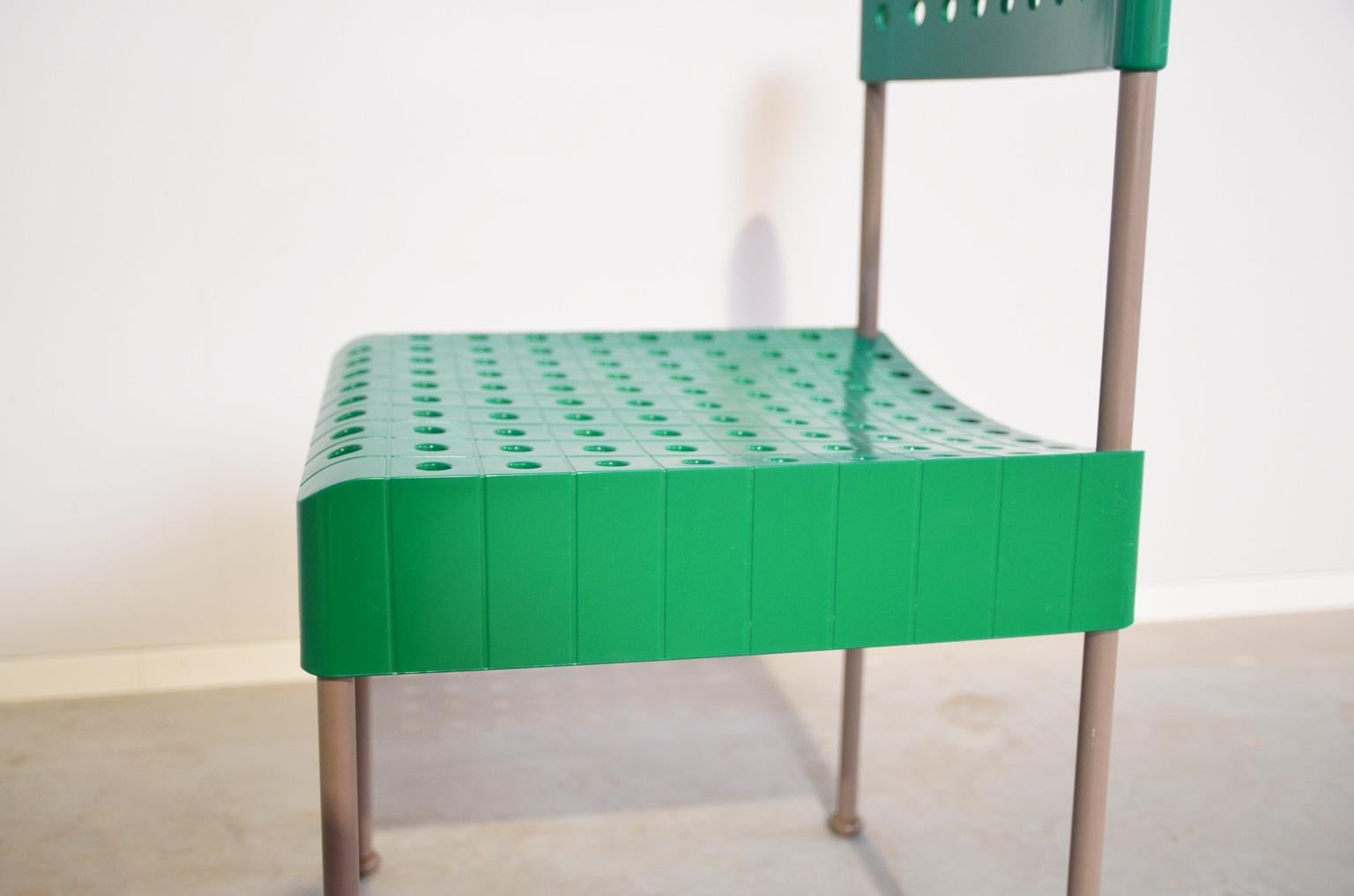 Italian Box Chair Enzo Mari for Castelli